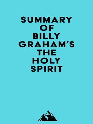 cover image of Summary of Billy Graham's the Holy Spirit